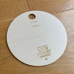 Load image into Gallery viewer, 7&quot; inch Hoop Butt - wooden embroidery hoop back
