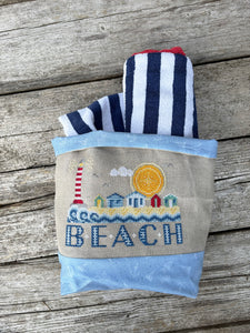 Beach Huts - PDF Pattern