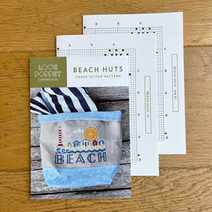 Beach Huts - PDF Pattern