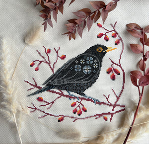 Blackbird at Dawn - PDF Pattern