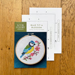 Load image into Gallery viewer, Blue Tit &amp; Blossom - Printed Chart
