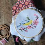 Load image into Gallery viewer, Blue Tit &amp; Blossom - Printed Pattern
