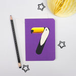 Load image into Gallery viewer, 7 - Toucan Animal Number Card

