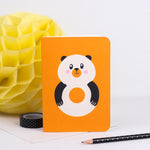 Load image into Gallery viewer, 8 - Panda Animal Number Card
