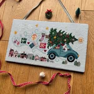 Driving Home for Christmas - Printed Pattern