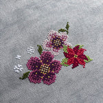 Load image into Gallery viewer, Dreaming of Winter - Mystery Stitch-a-long 5 Part - Fabric &amp; Floss Pack inc PDF Charts
