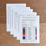 Load image into Gallery viewer, Feeling Spooky Advent - Printed Chart
