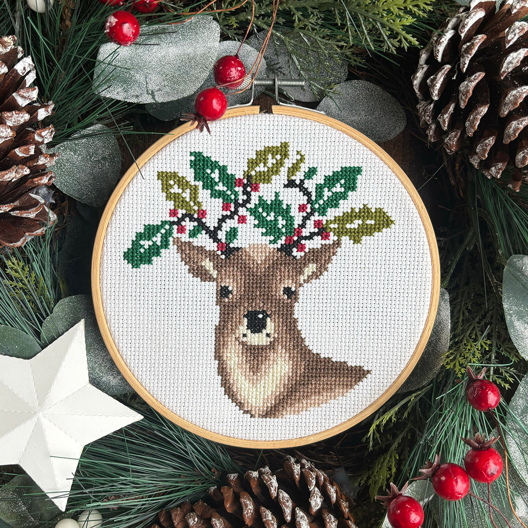 Holly Deer - Printed Pattern
