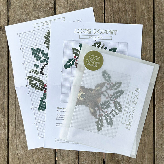 Holly Deer - Printed Pattern