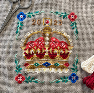 Coronation Crown - Printed Pattern