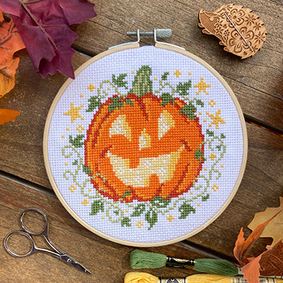 Pumpkin and Stars - Printed Chart