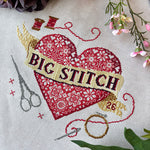 Load image into Gallery viewer, Big Love for the Big Stitch - Printed Chart
