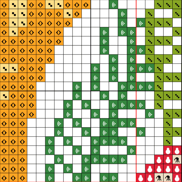 Woodland Moon - Printed Chart