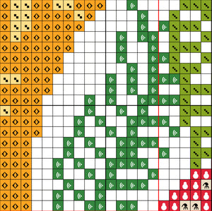 Woodland Moon - Printed Chart