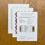 Load image into Gallery viewer, Love and be Loved - Printed Chart
