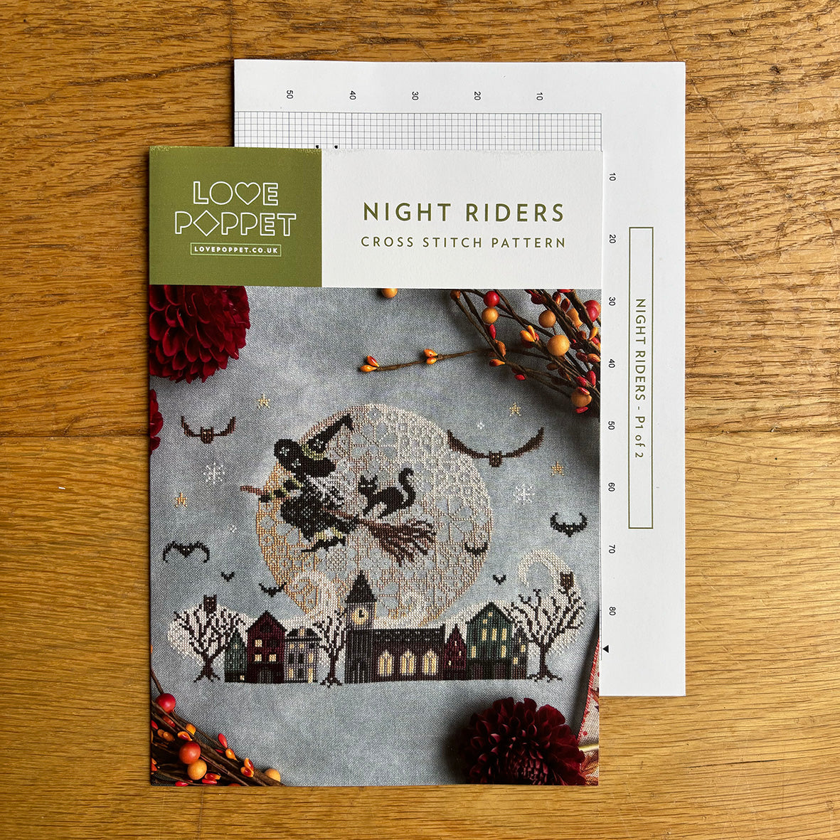 Night Riders - Printed Chart – love poppet