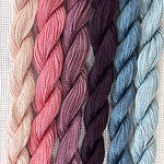 Load image into Gallery viewer, Ditsy Flowers - Perle 12 Cotton Thread (6 Colour Pack)
