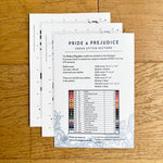 Load image into Gallery viewer, Pride &amp; Predjudice - Printed Pattern
