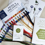 Load image into Gallery viewer, Pride &amp; Prejudice - Cross Stitch Kit
