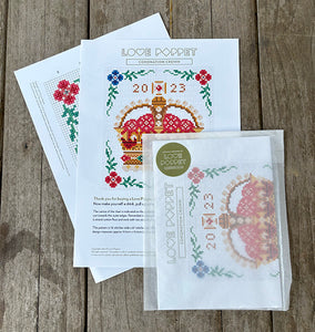 Coronation Crown - Printed Pattern