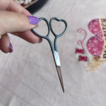 Load image into Gallery viewer, Heart Shaped Scissors - Grey
