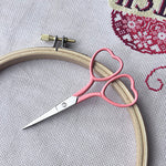 Load image into Gallery viewer, Heart Shaped Scissors - Peach
