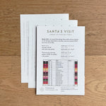 Load image into Gallery viewer, Santa's Visit - Printed Chart
