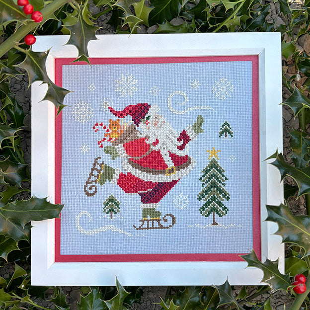 Skating Santa - Printed Chart