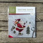 Load image into Gallery viewer, Skating Santa - Cross Stitch Kit
