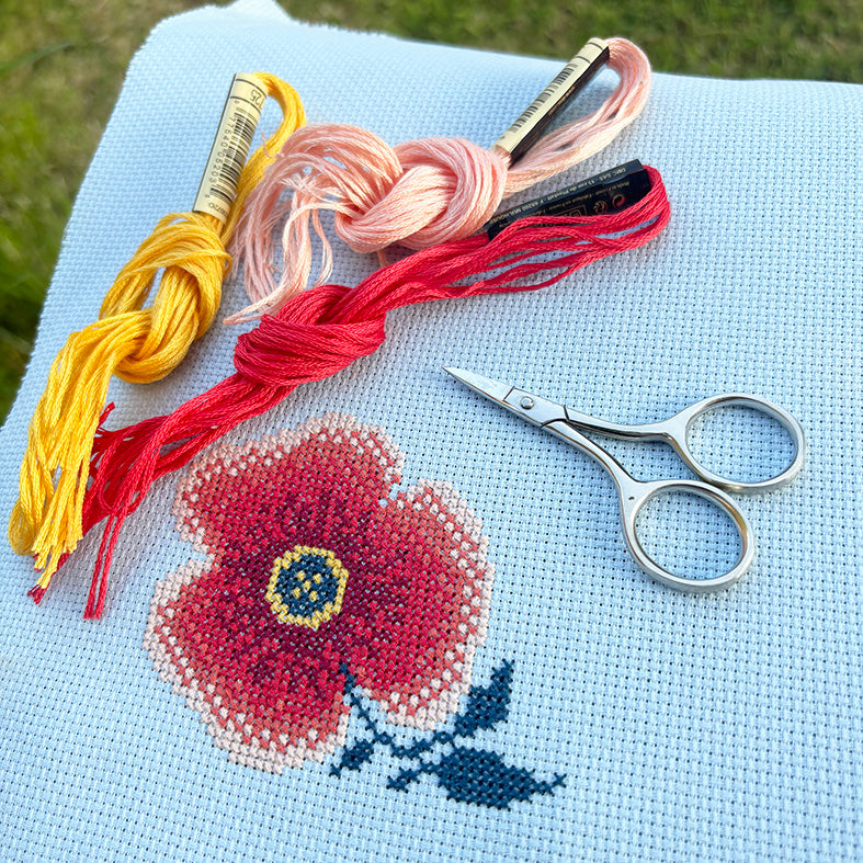 Summer 25 Mystery SAL - PDF's + Fabric and Floss Pack