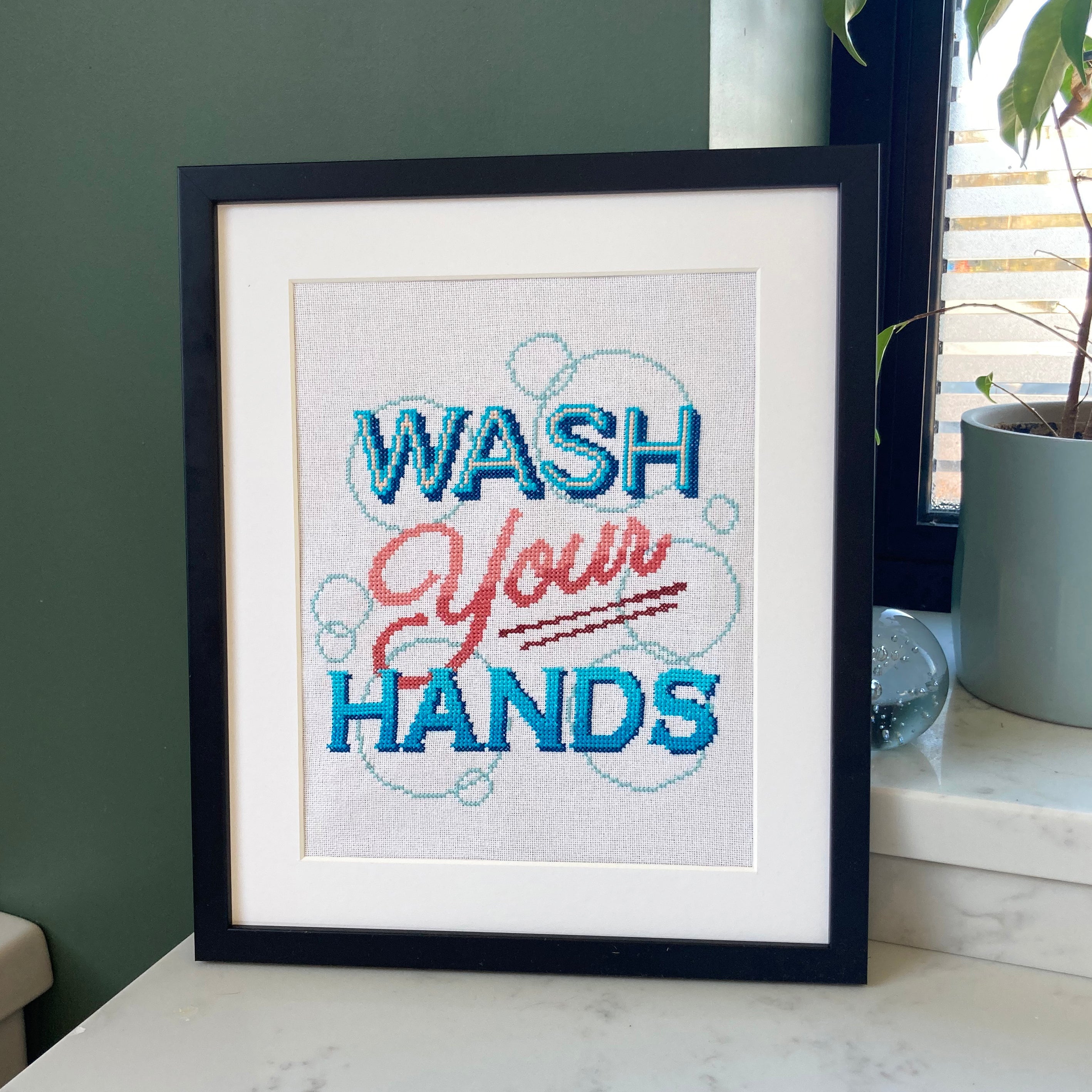 Wash Your Hands - Printed Pattern