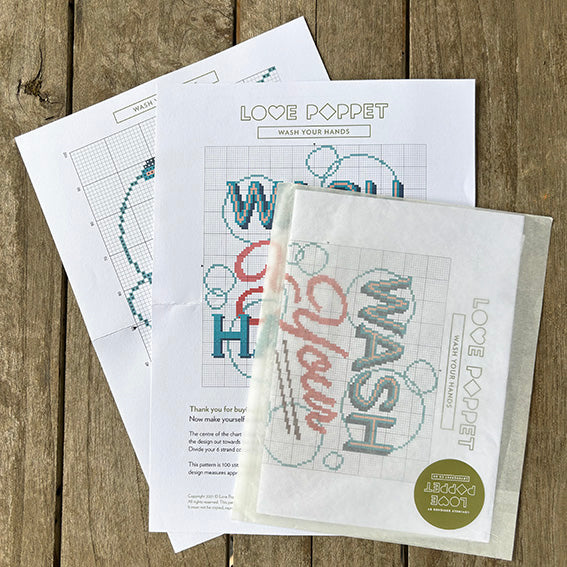 Wash Your Hands - Printed Pattern