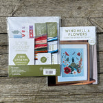 Load image into Gallery viewer, Windmill &amp; Flowers - Cross Stitch Kit
