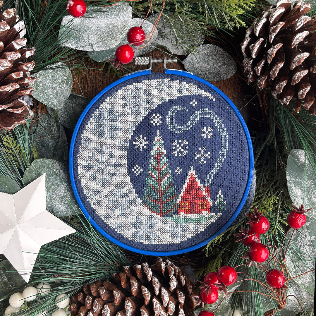 Winter Moon - Cross Stitch Kit