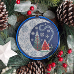 Load image into Gallery viewer, Winter Moon - Cross Stitch Kit

