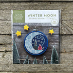 Load image into Gallery viewer, Winter Moon - Cross Stitch Kit
