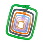 Load image into Gallery viewer, Nurge - Nurge Square Plastic Hoops 145 x 165mm (5.7" x 6 1/2")
