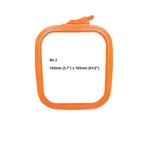 Load image into Gallery viewer, Nurge - Nurge Square Plastic Hoops 145 x 165mm (5.7" x 6 1/2")
