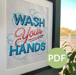 Load image into Gallery viewer, Wash Your Hands - PDF pattern
