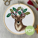 Load image into Gallery viewer, Holly Deer - PDF Pattern
